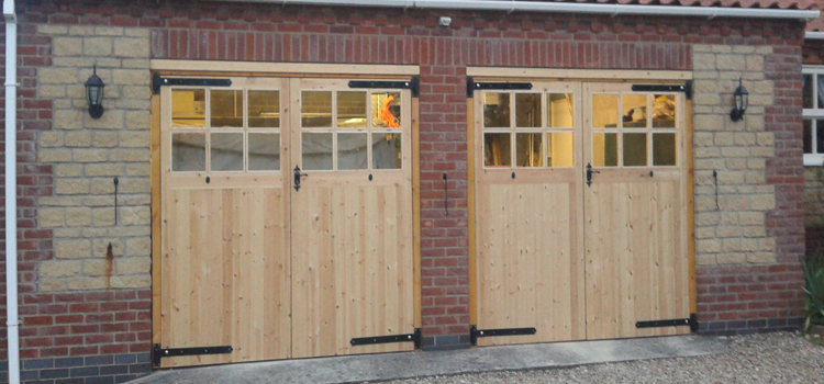 Side Hinged Wooden Garage Doors Bowmanville